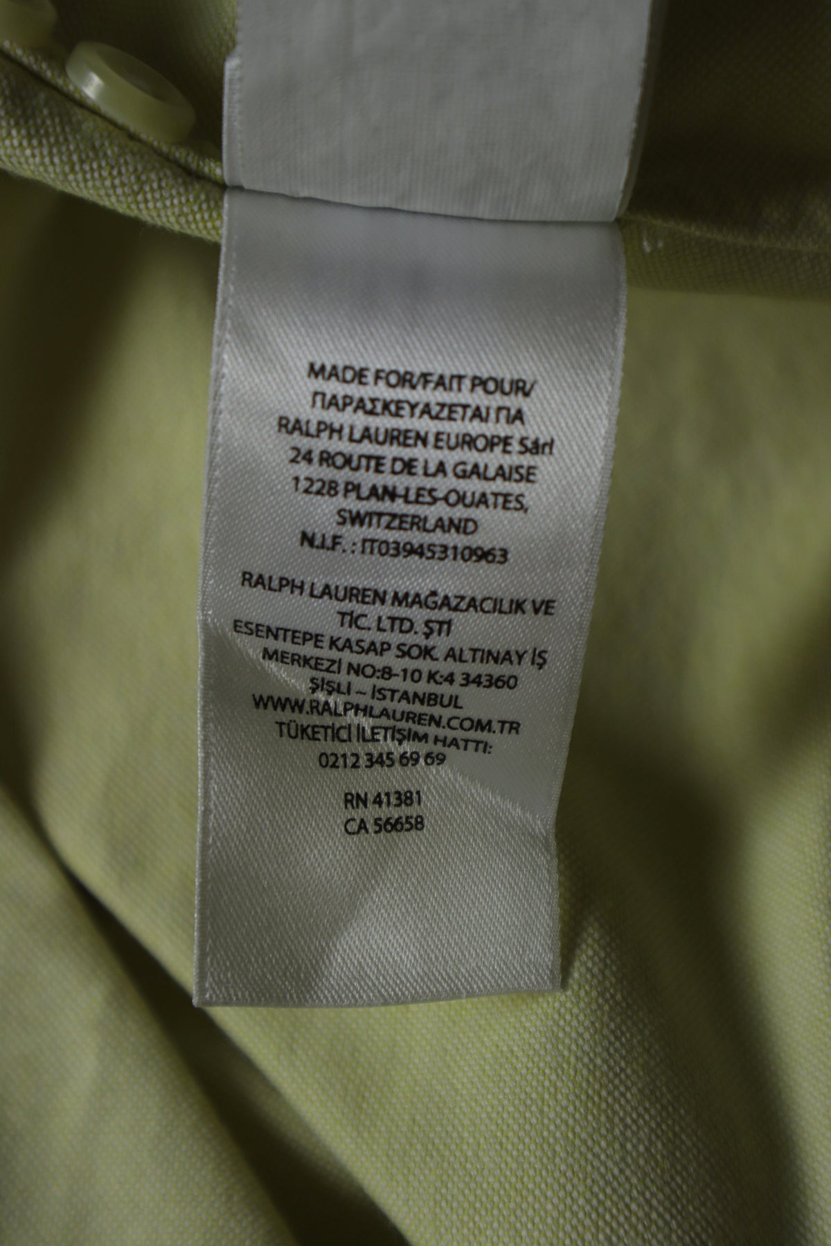 Ralph Lauren overhemd - M