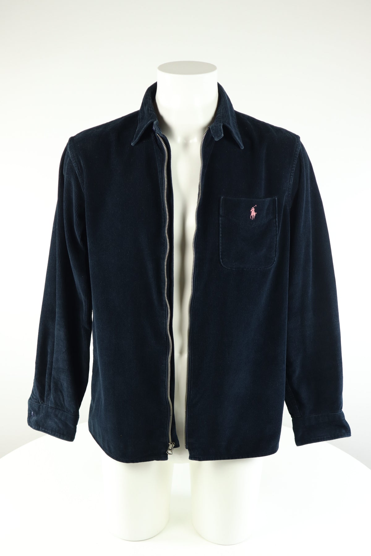 Ralph Lauren corduroy overhemd met rits - S