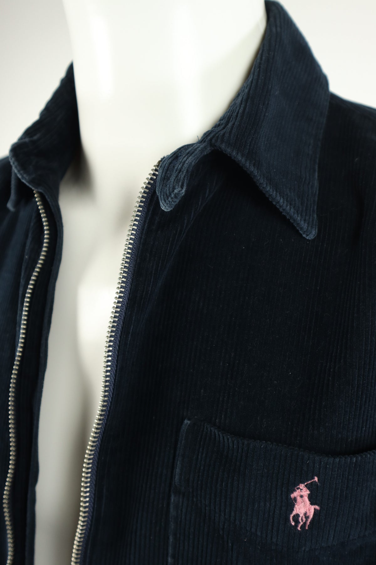 Ralph Lauren corduroy overhemd met rits - S