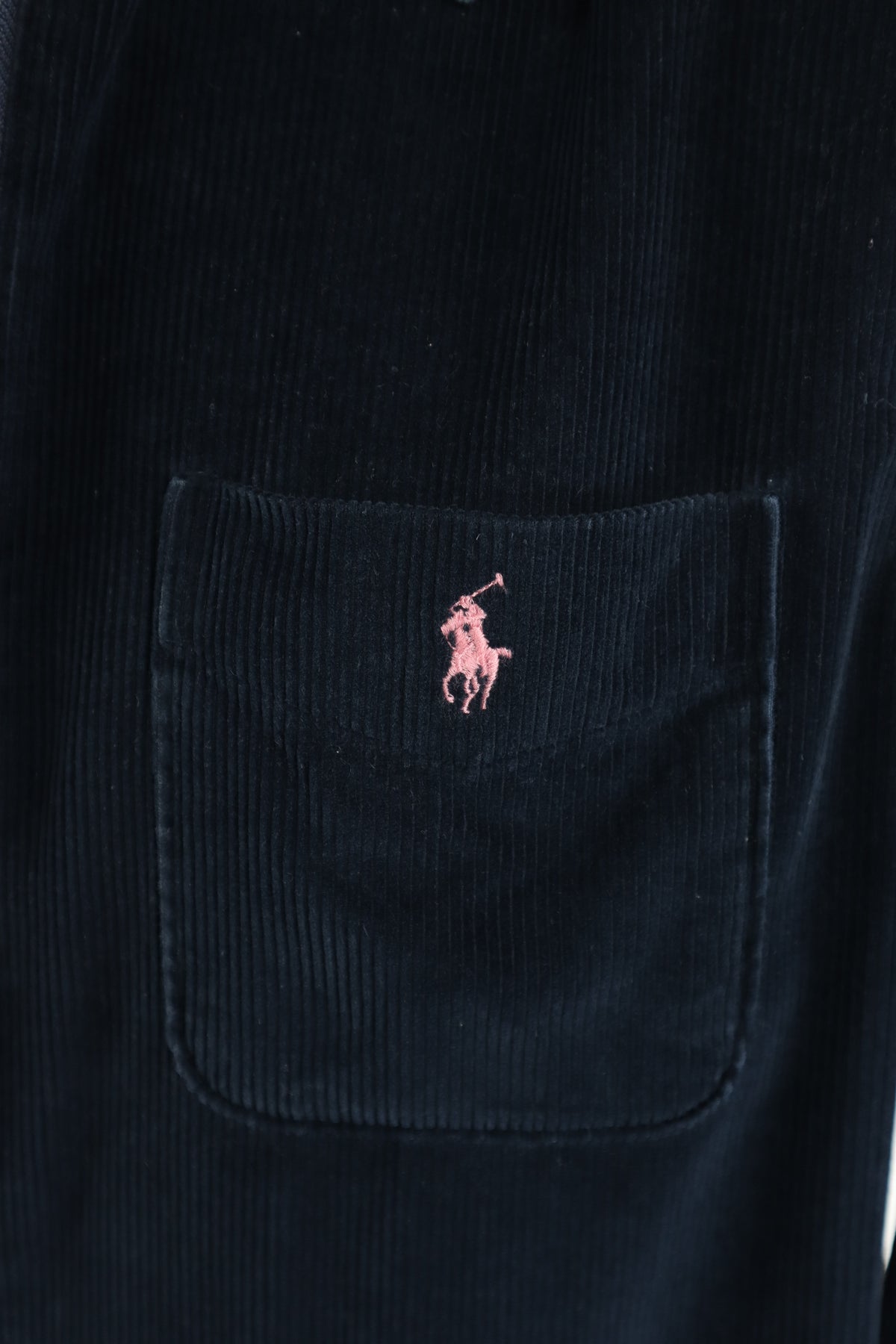 Ralph Lauren corduroy overhemd met rits - S