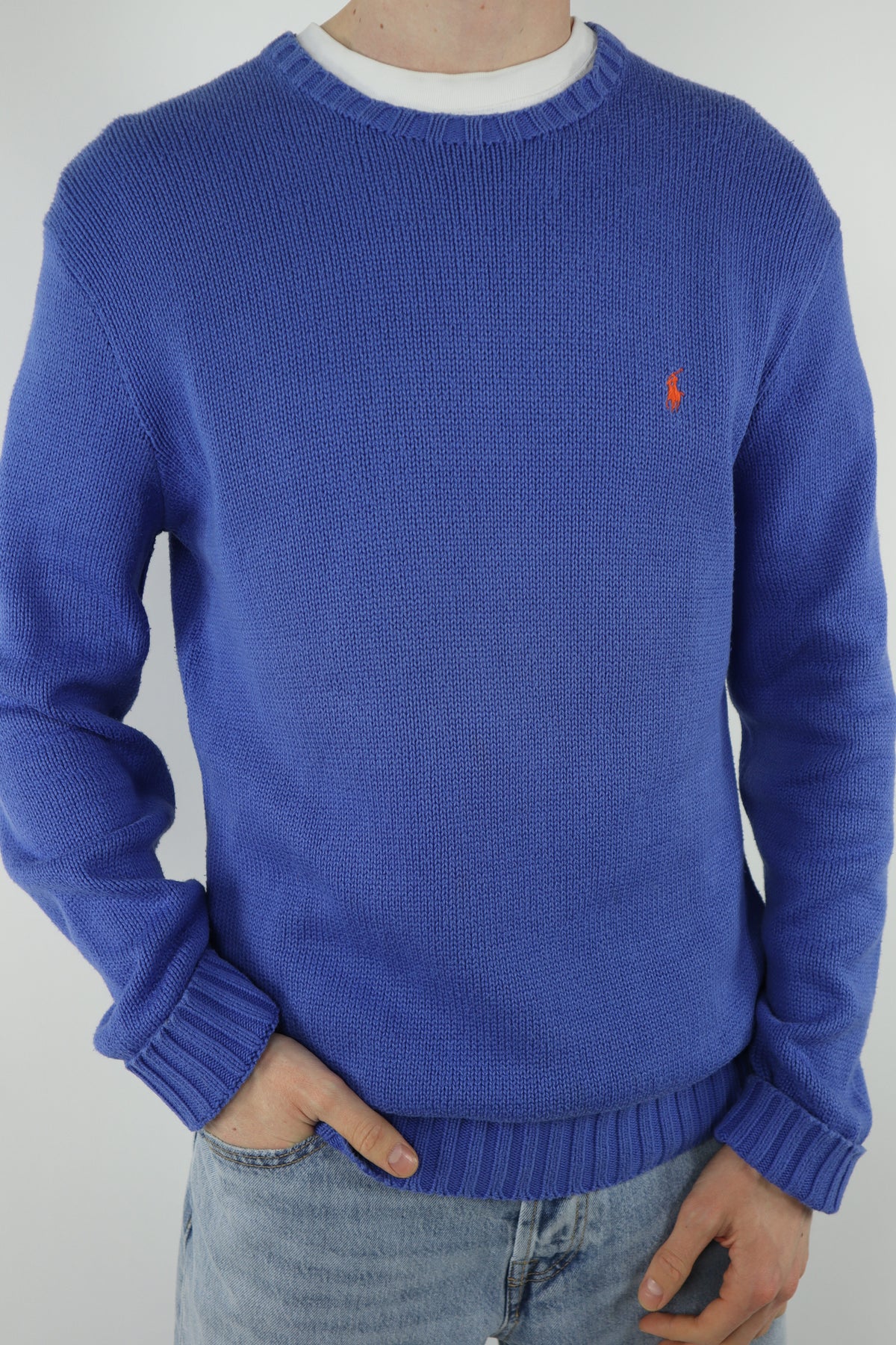Ralph Lauren pullover trui met ronde hals - L