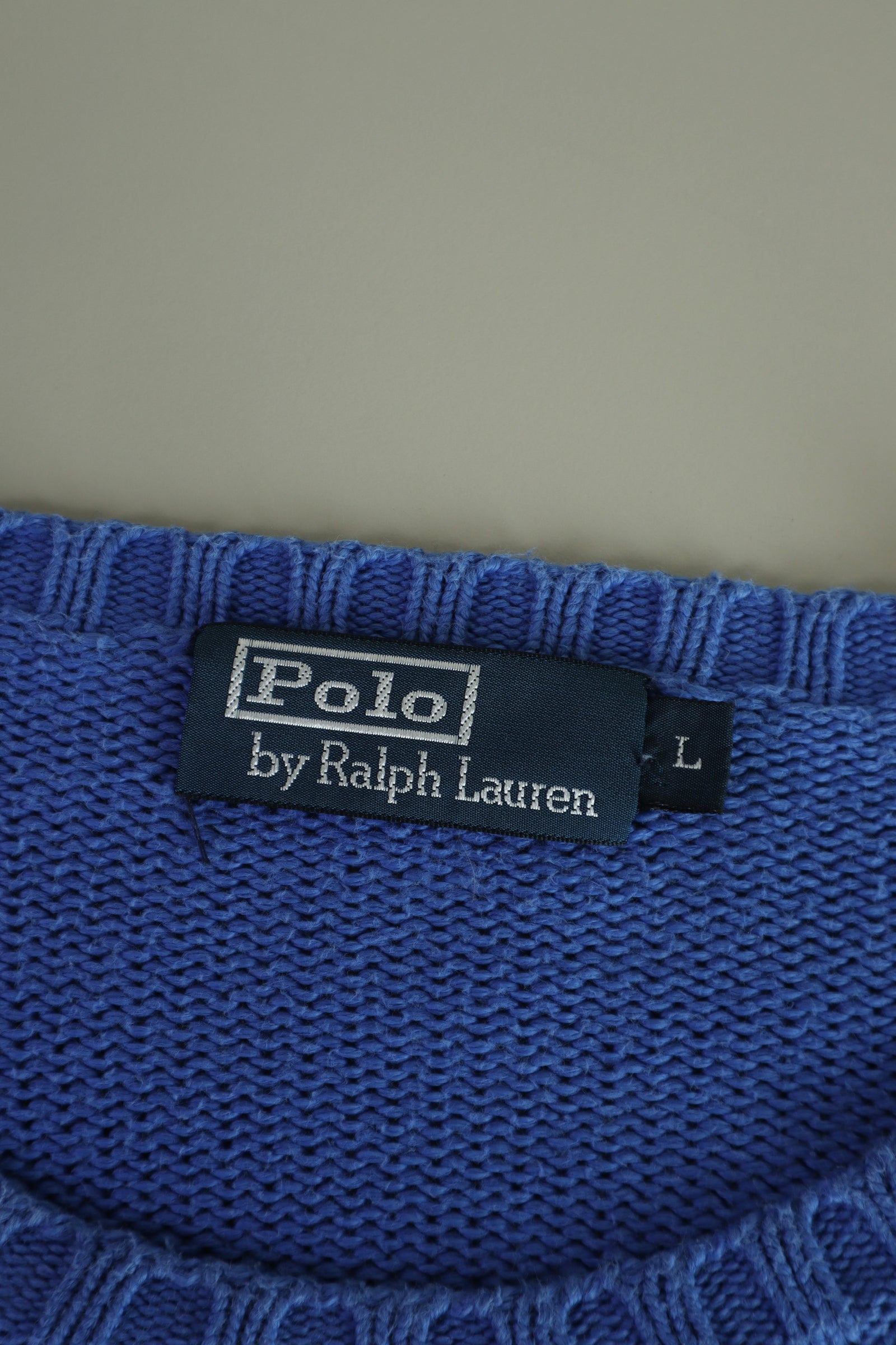Ralph Lauren trui met ronde hals - L