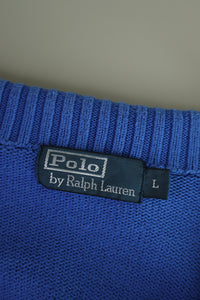 Ralph Lauren trui met kwart rits - L
