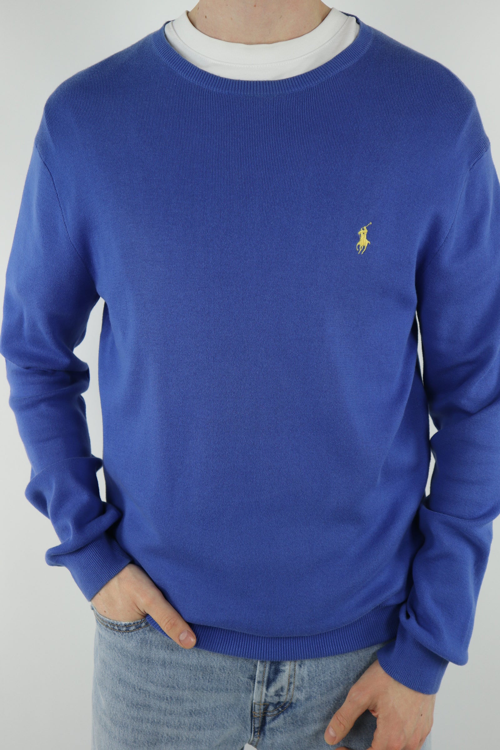 Ralph Lauren trui met ronde hals - L