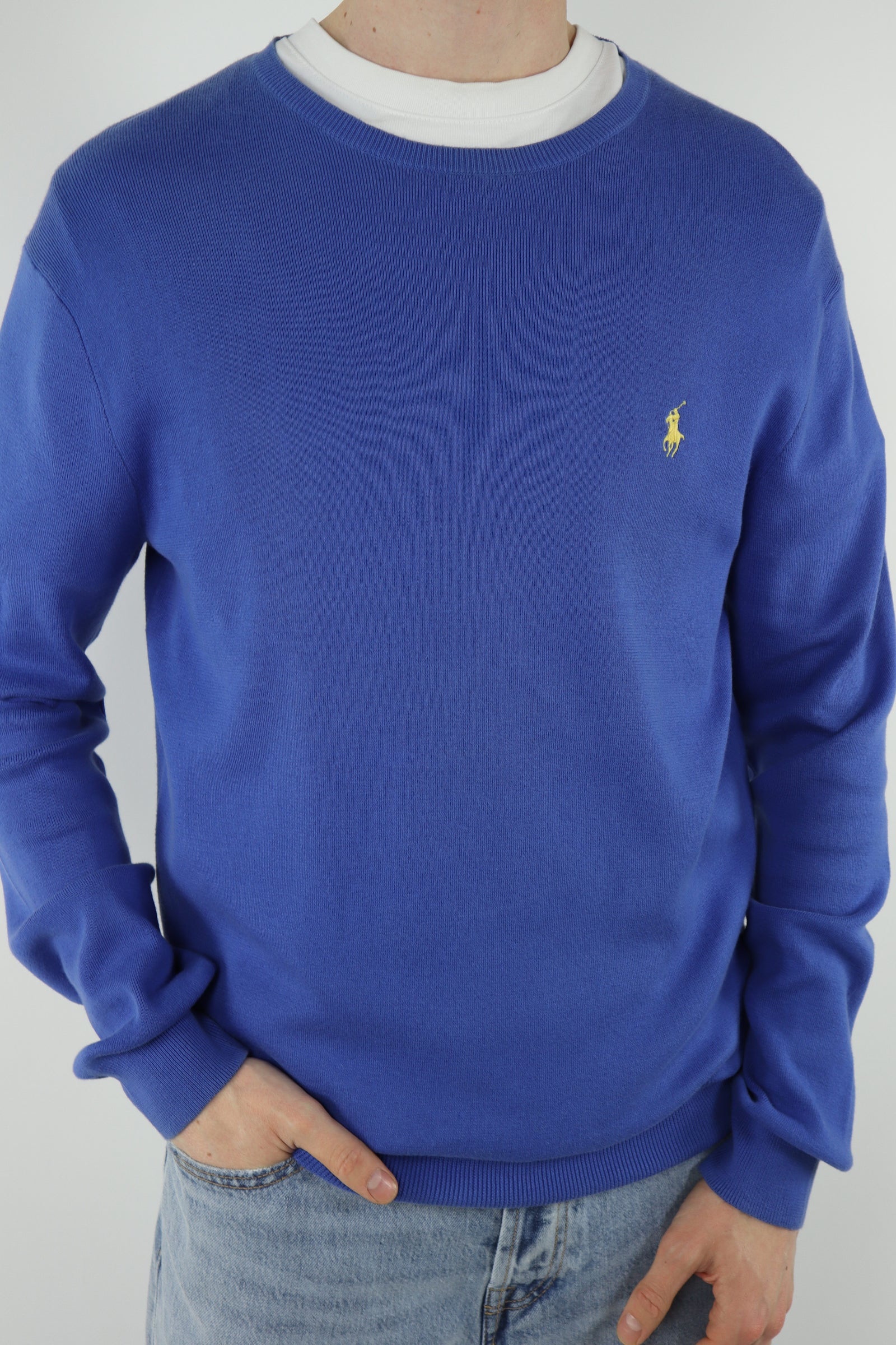 Ralph Lauren trui met ronde hals - L
