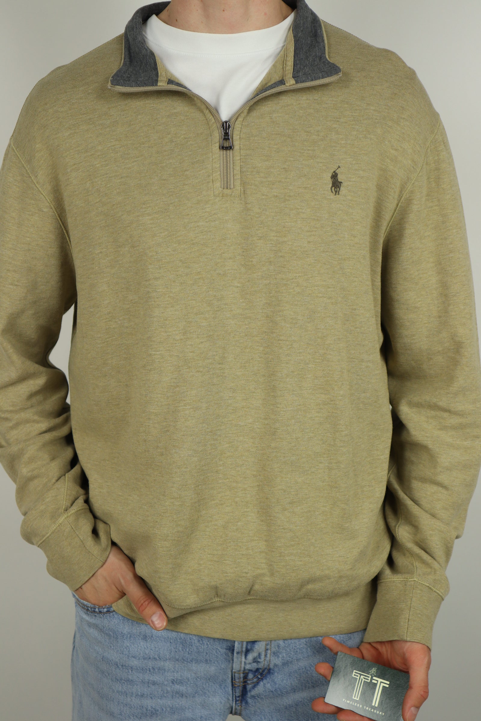Ralph Lauren quarter zip - L