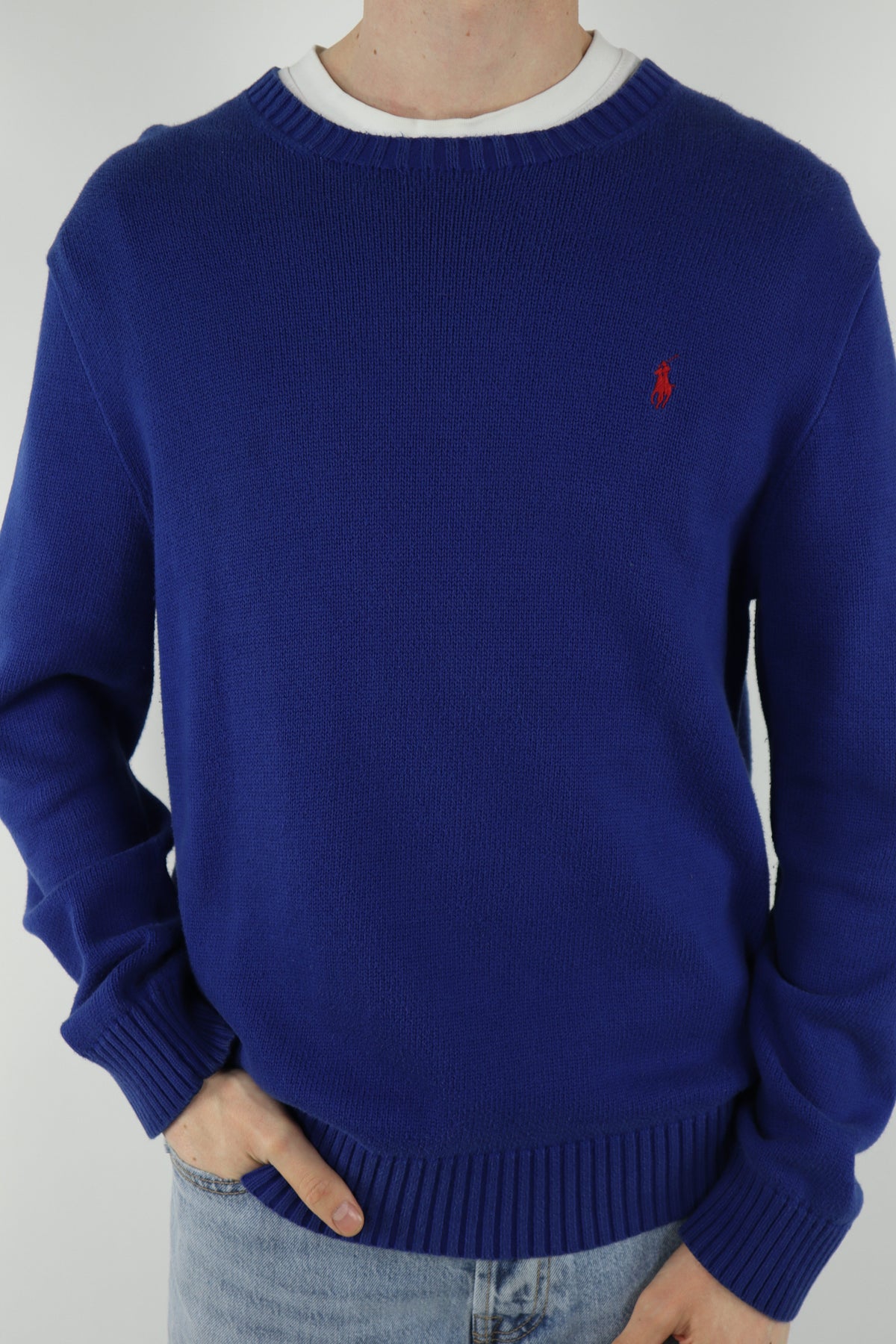 Ralph Lauren pullover trui met ronde hals - L