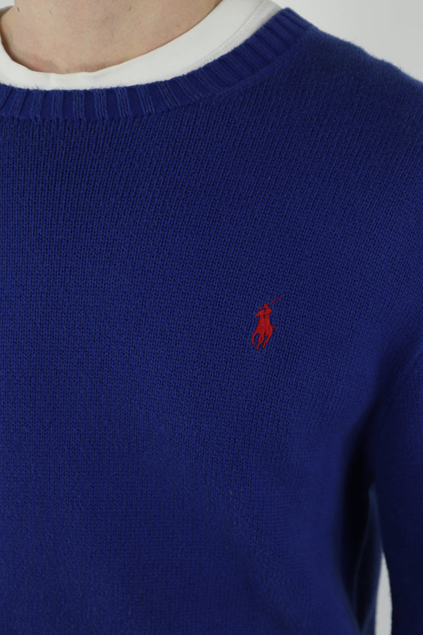 Ralph Lauren pullover trui met ronde hals - L