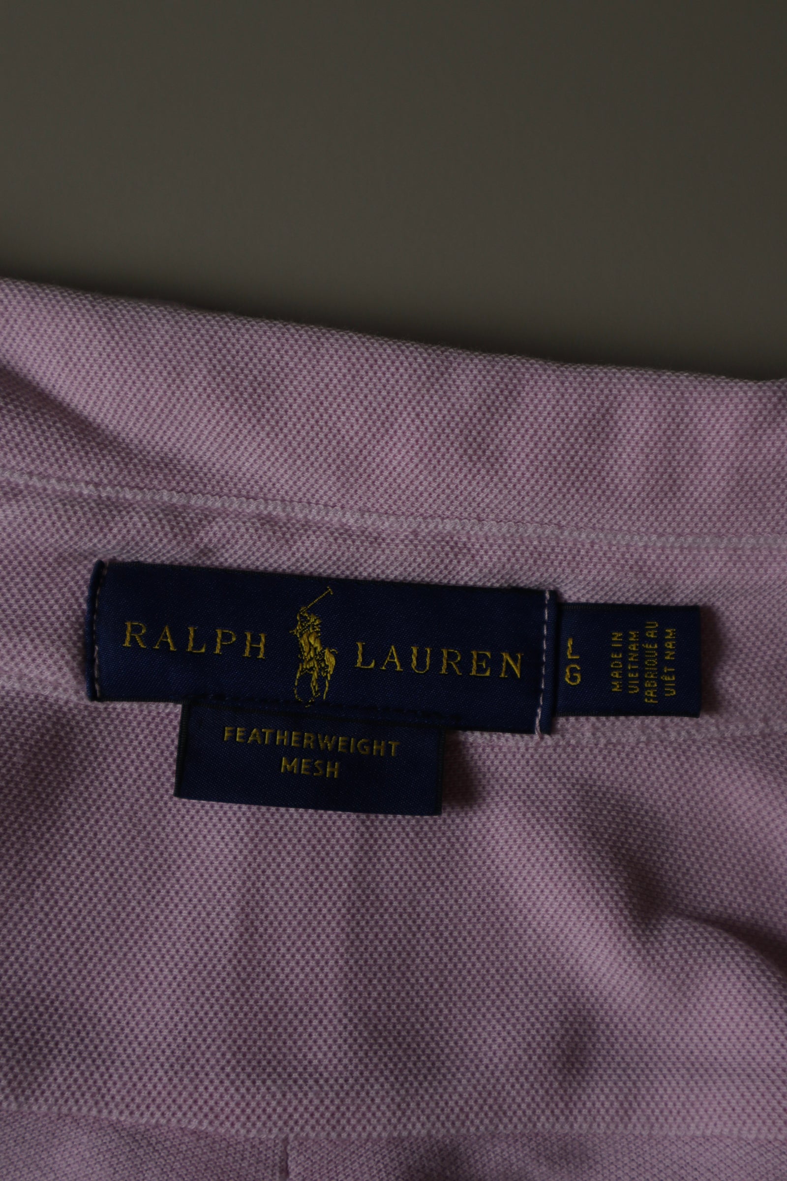 Ralph Lauren overhemd featherweight mesh - L/XL