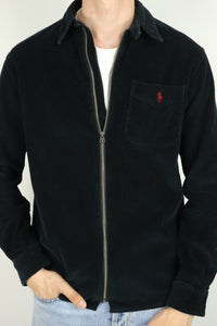 Ralph Lauren corduroy jas/overshirt met rits - S/M