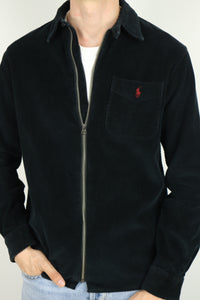 Ralph Lauren corduroy jas/overshirt met rits - S/M