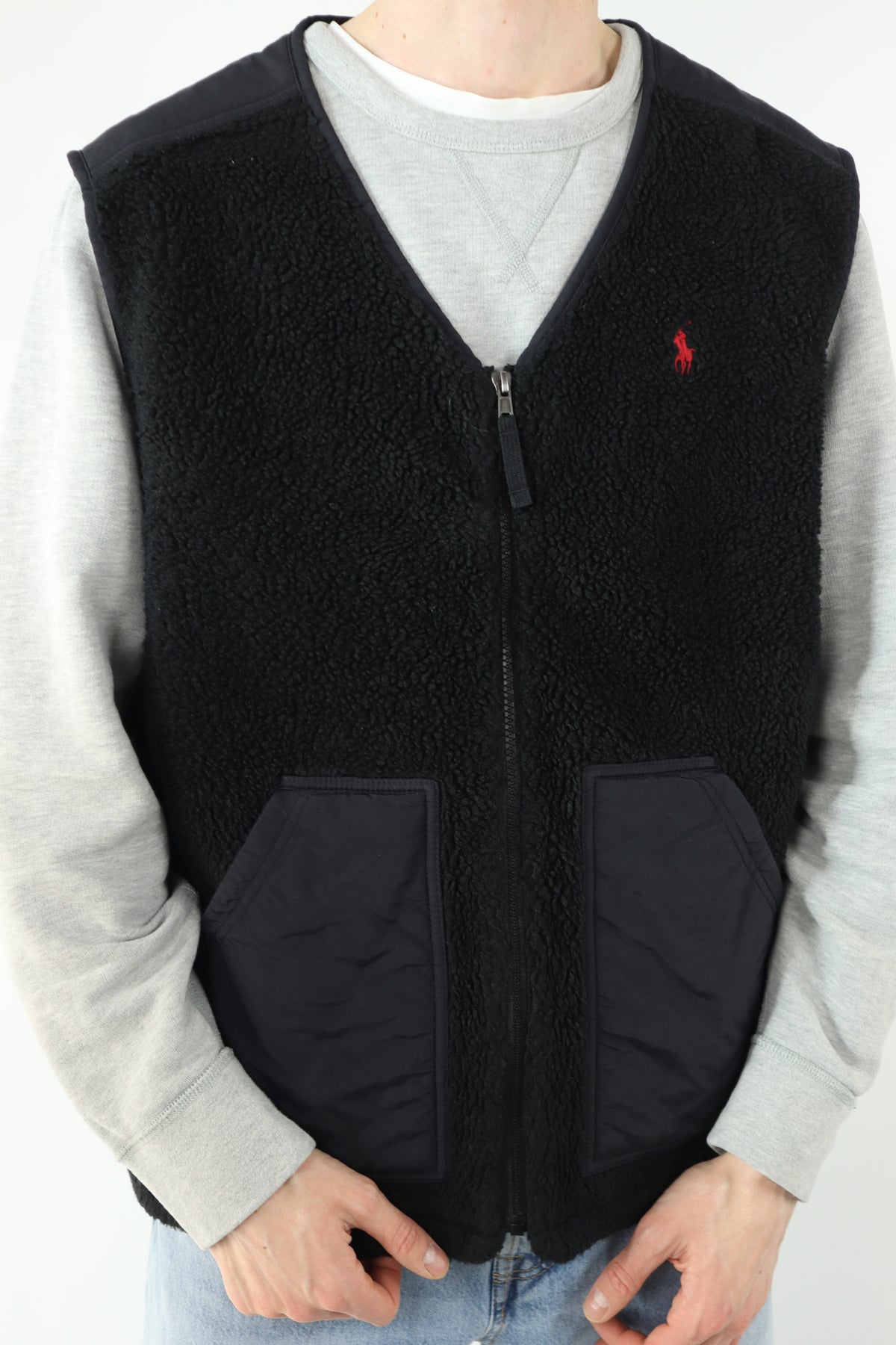 Ralph Lauren teddy gilet/bodywarmer - L