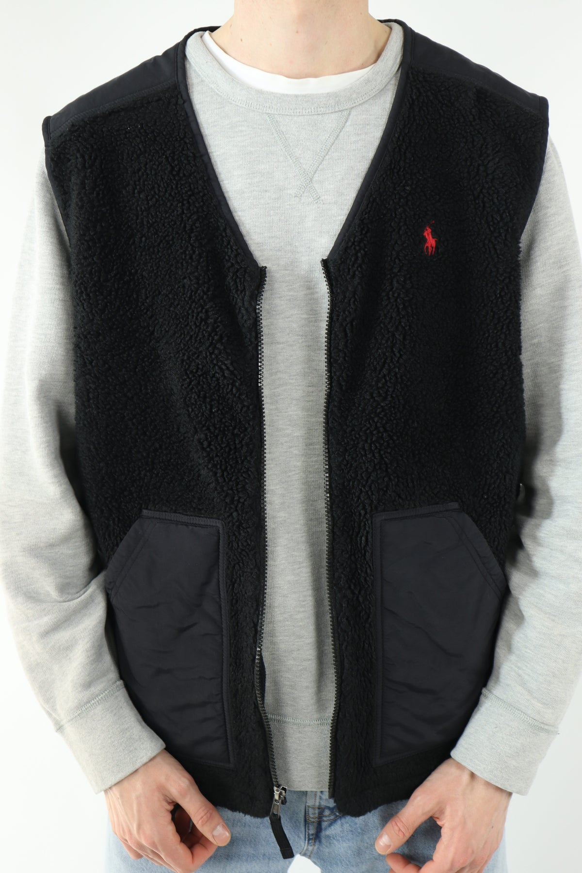 Ralph Lauren teddy gilet/bodywarmer - L
