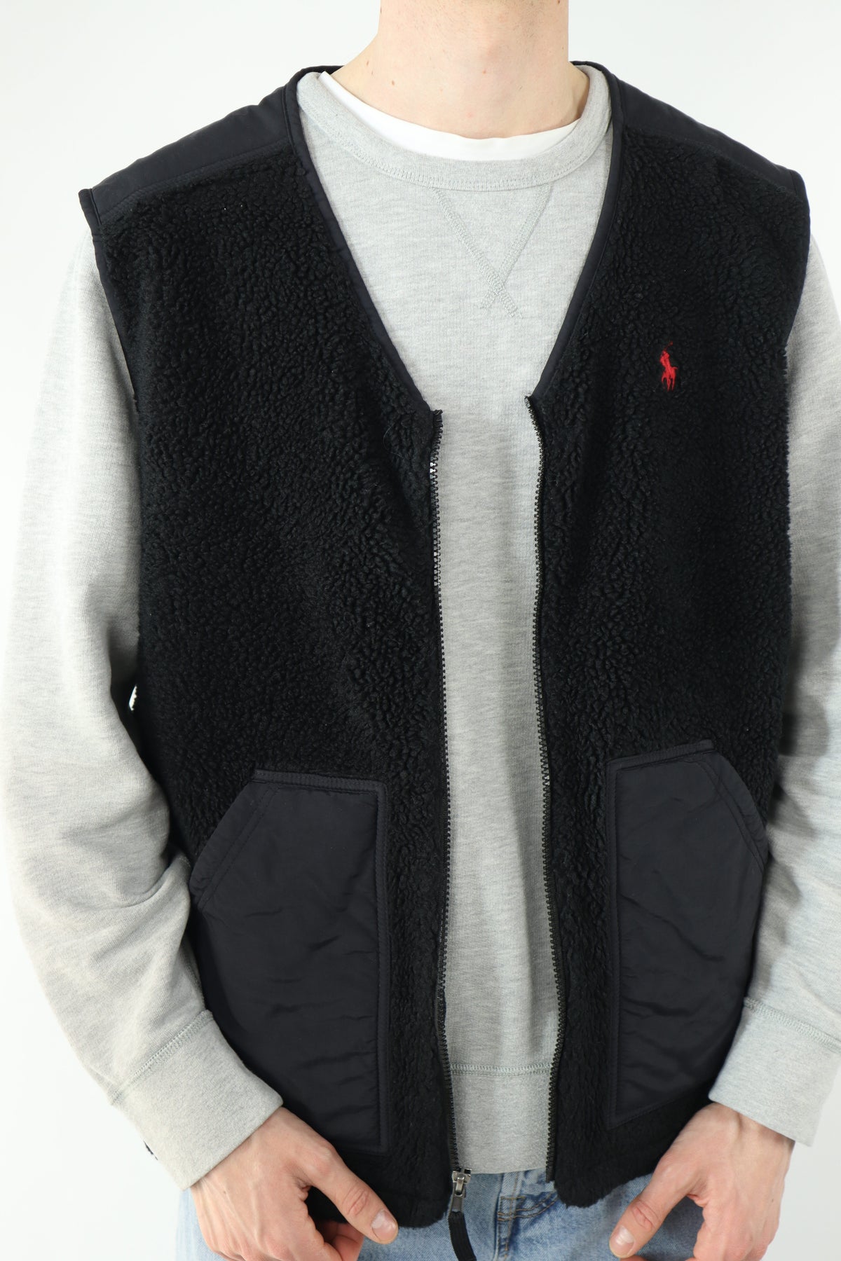 Ralph Lauren teddy gilet/bodywarmer - L
