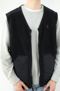 Ralph Lauren teddy gilet/bodywarmer - L