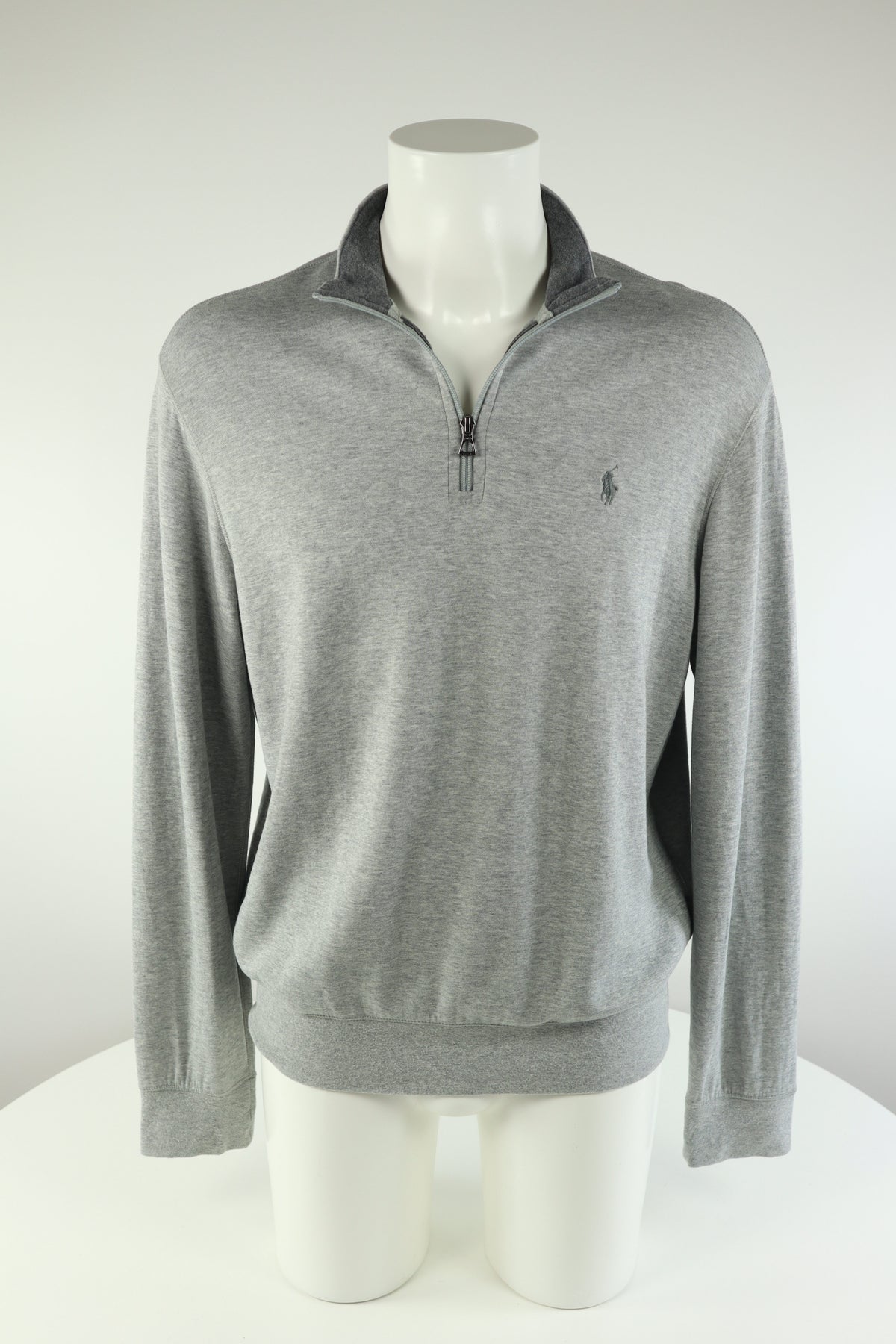 Ralph Lauren trui met kwart rits - M