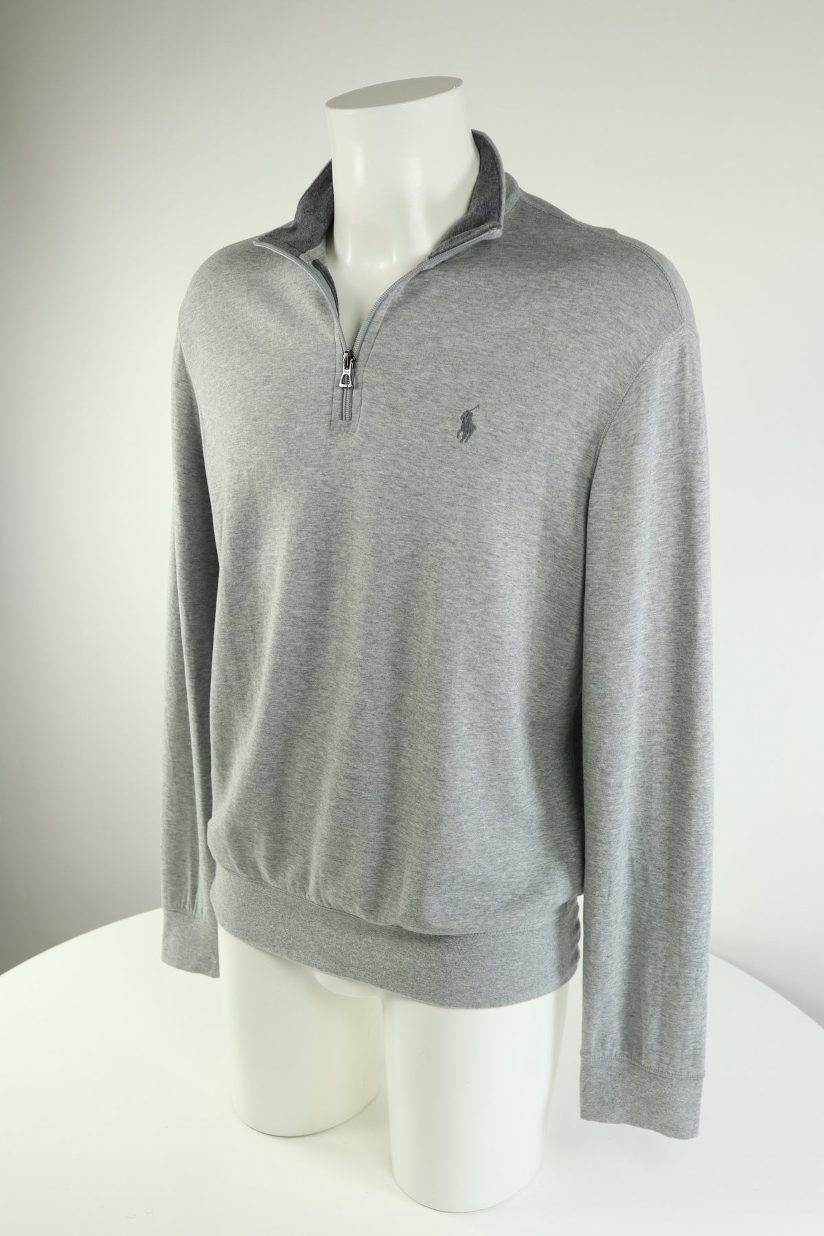 Ralph Lauren trui met kwart rits - M