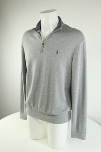 Ralph Lauren trui met kwart rits - M