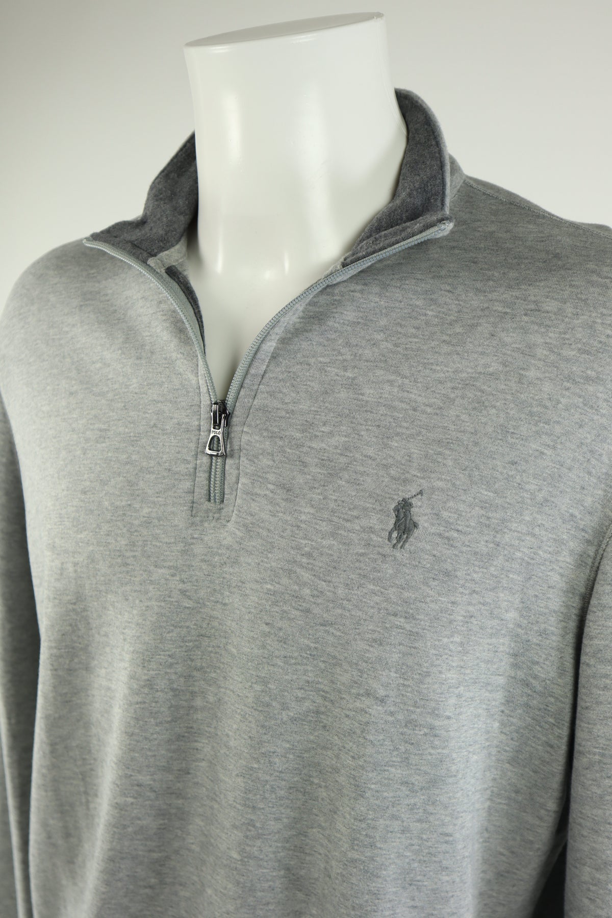 Ralph Lauren trui met kwart rits - M