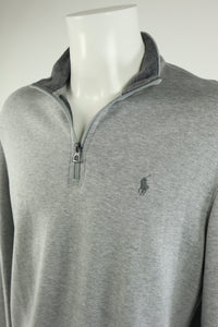 Ralph Lauren trui met kwart rits - M