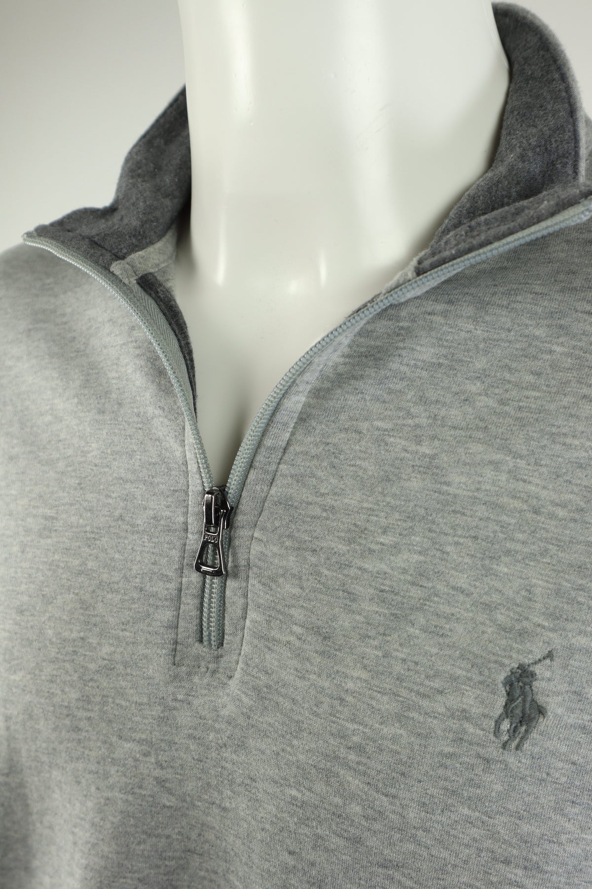 Ralph Lauren trui met kwart rits - M