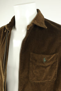 Ralph Lauren corduroy overhemd met rits - S
