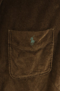 Ralph Lauren corduroy overhemd met rits - S