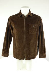 Ralph Lauren corduroy overhemd met rits - S
