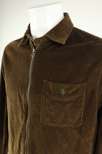 Ralph Lauren corduroy overhemd met rits - S