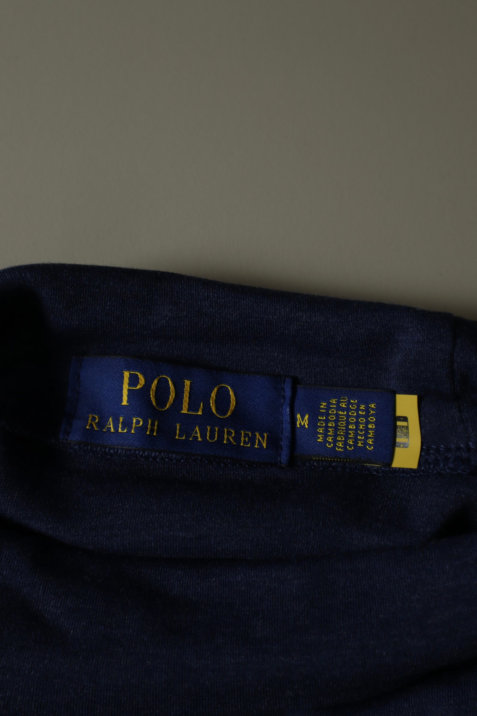Ralph Lauren longsleeve met col - M