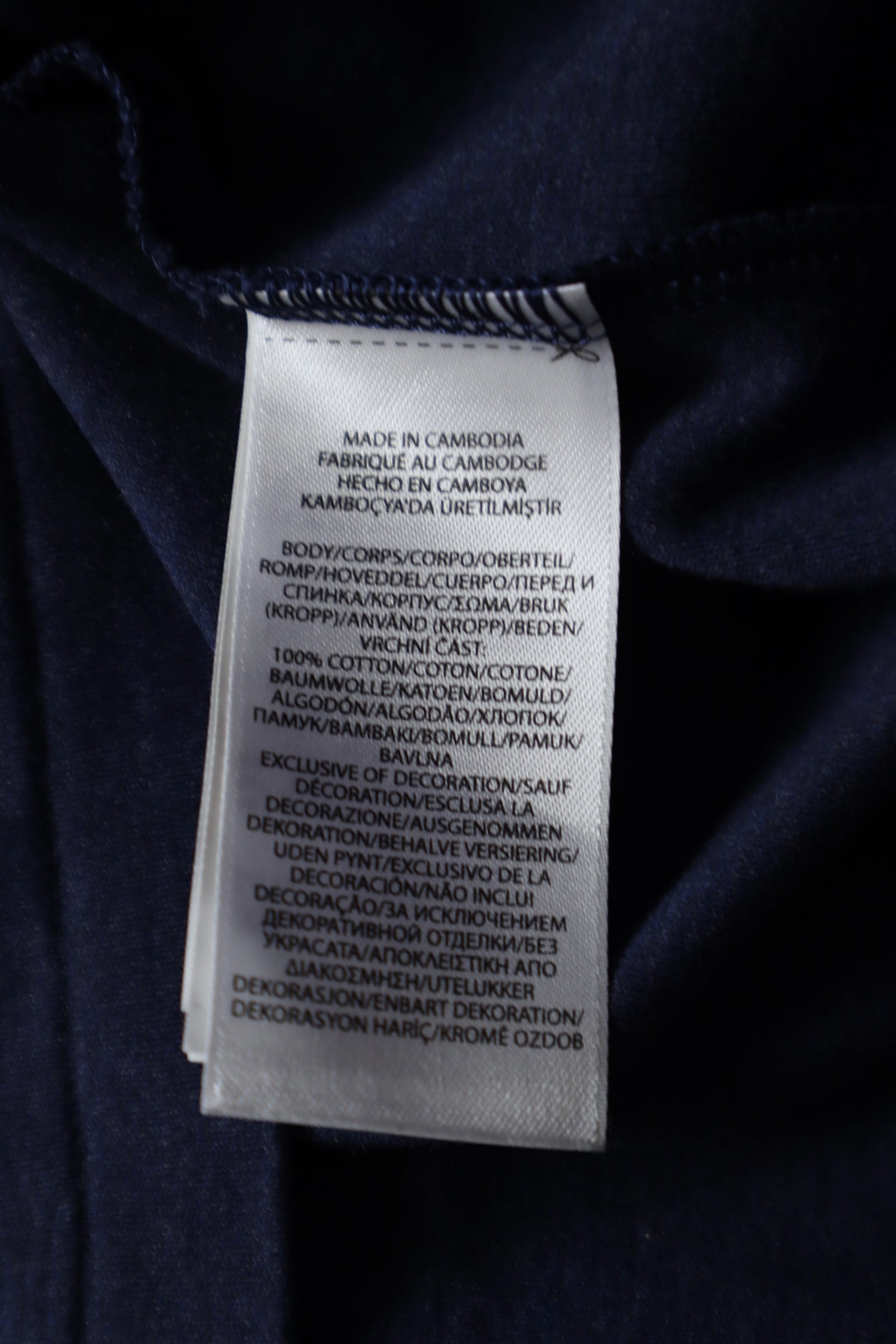 Ralph Lauren longsleeve met col - M