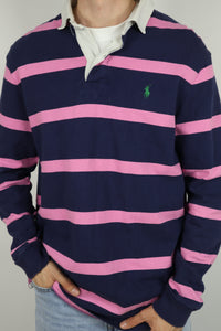 Ralph Lauren (rugby) polo shirt met lange mouw - L