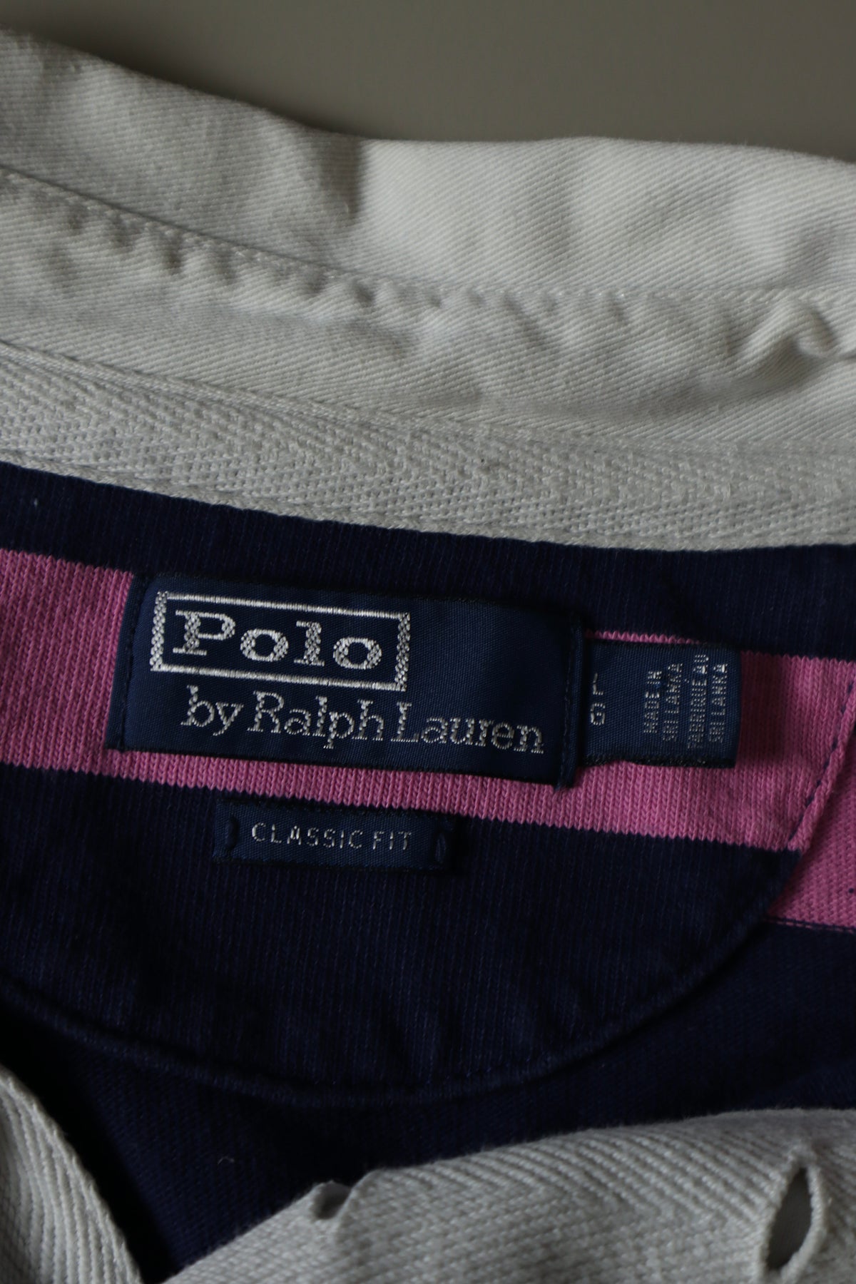 Ralph Lauren (rugby) polo shirt met lange mouw - L