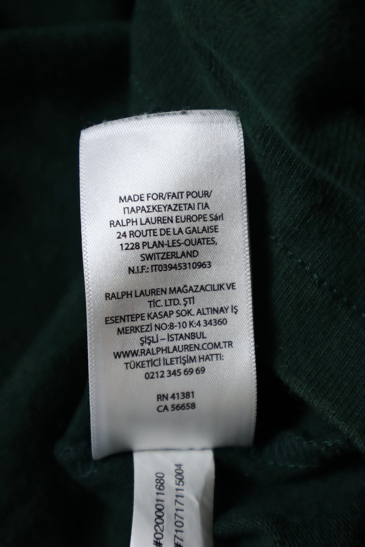 Ralph Lauren (rugby) polo shirt met lange mouw - M