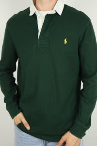 Ralph Lauren (rugby) polo shirt met lange mouw - M