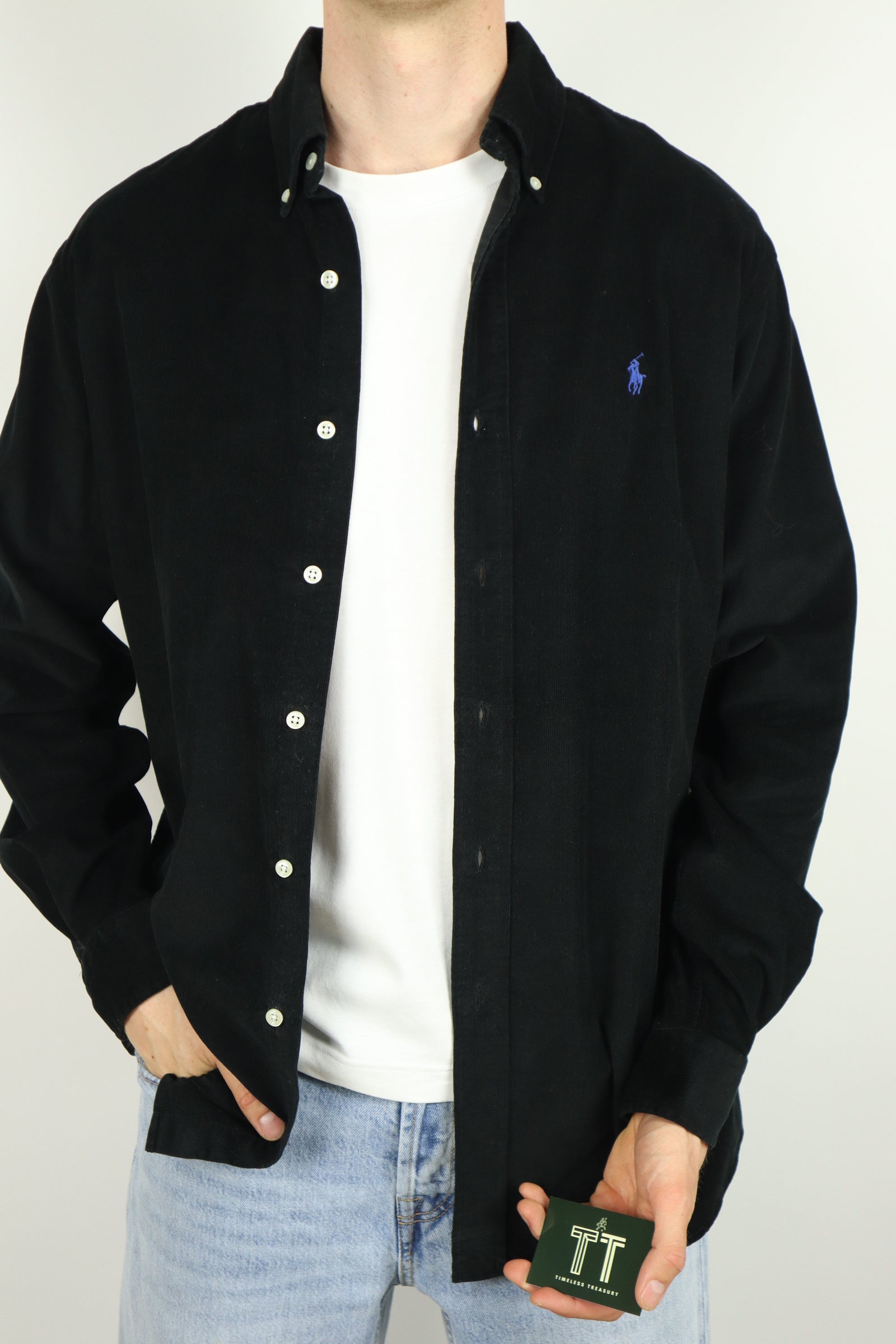 Ralph Lauren corduroy overhemd - M