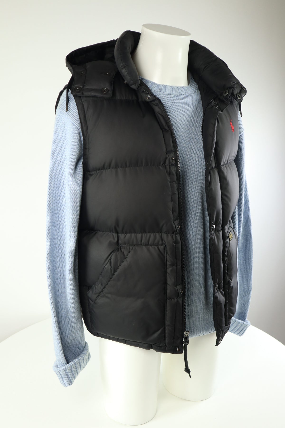 Ralph Lauren bodywarmer met capuchon - M