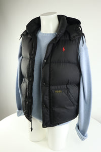 Ralph Lauren bodywarmer met capuchon - M