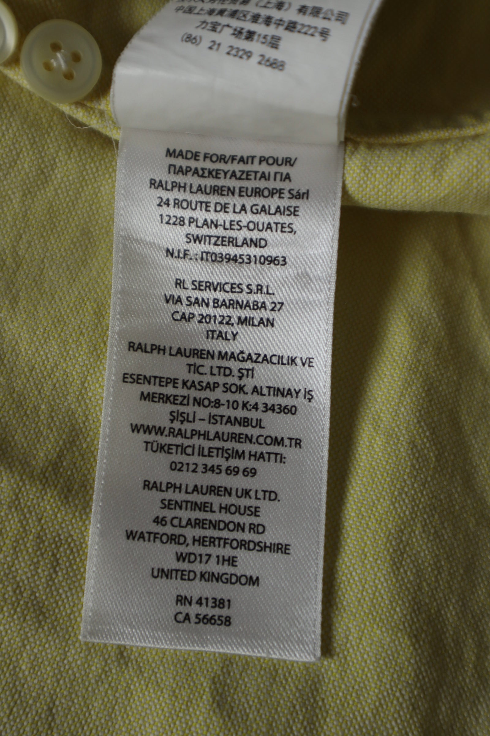 Ralph Lauren overhemd - M