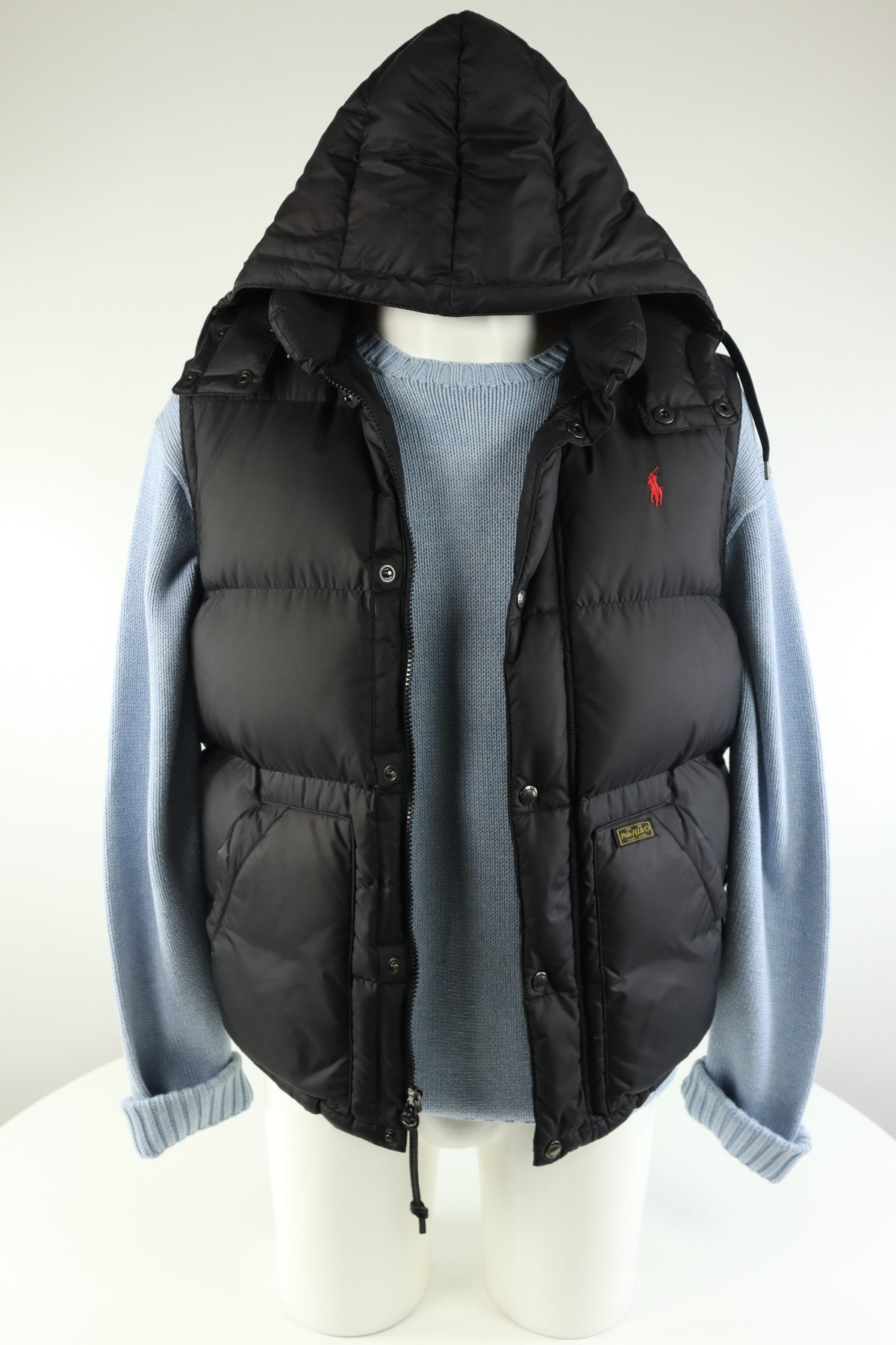 Ralph Lauren bodywarmer met capuchon - M