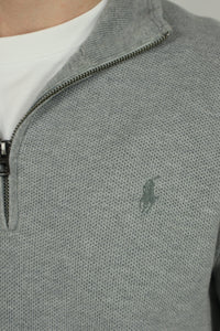 Ralph Lauren trui met kwart rits - M