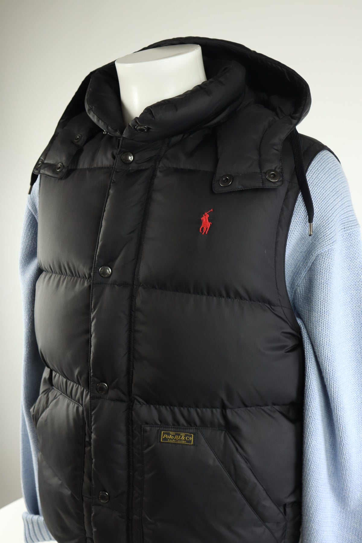 Ralph Lauren bodywarmer met capuchon - M