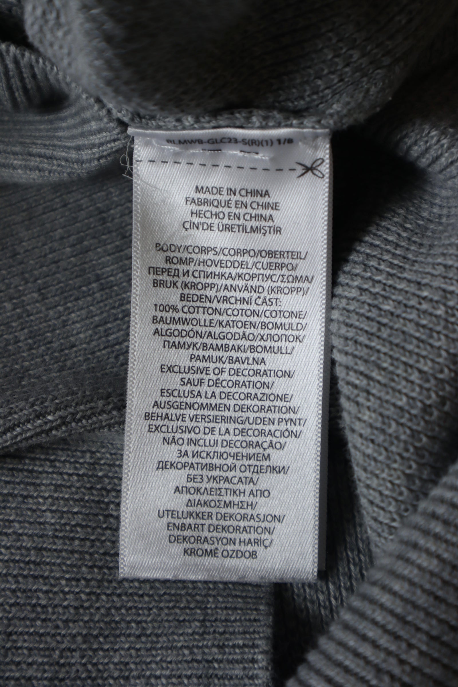Ralph Lauren quarter zip - M