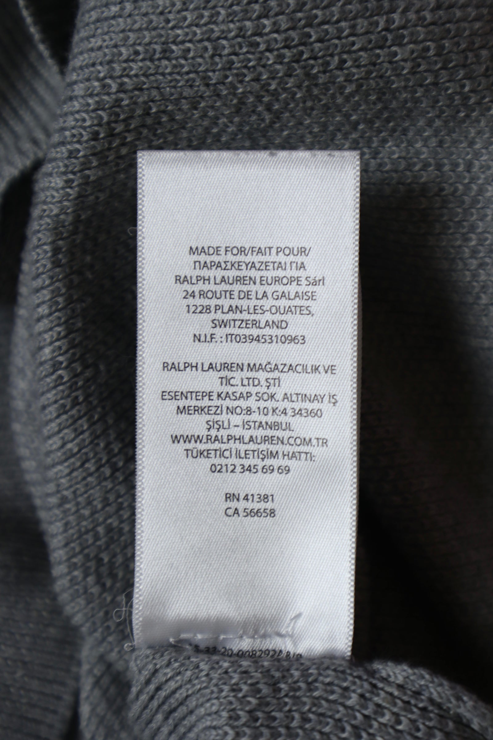 Ralph Lauren quarter zip - M