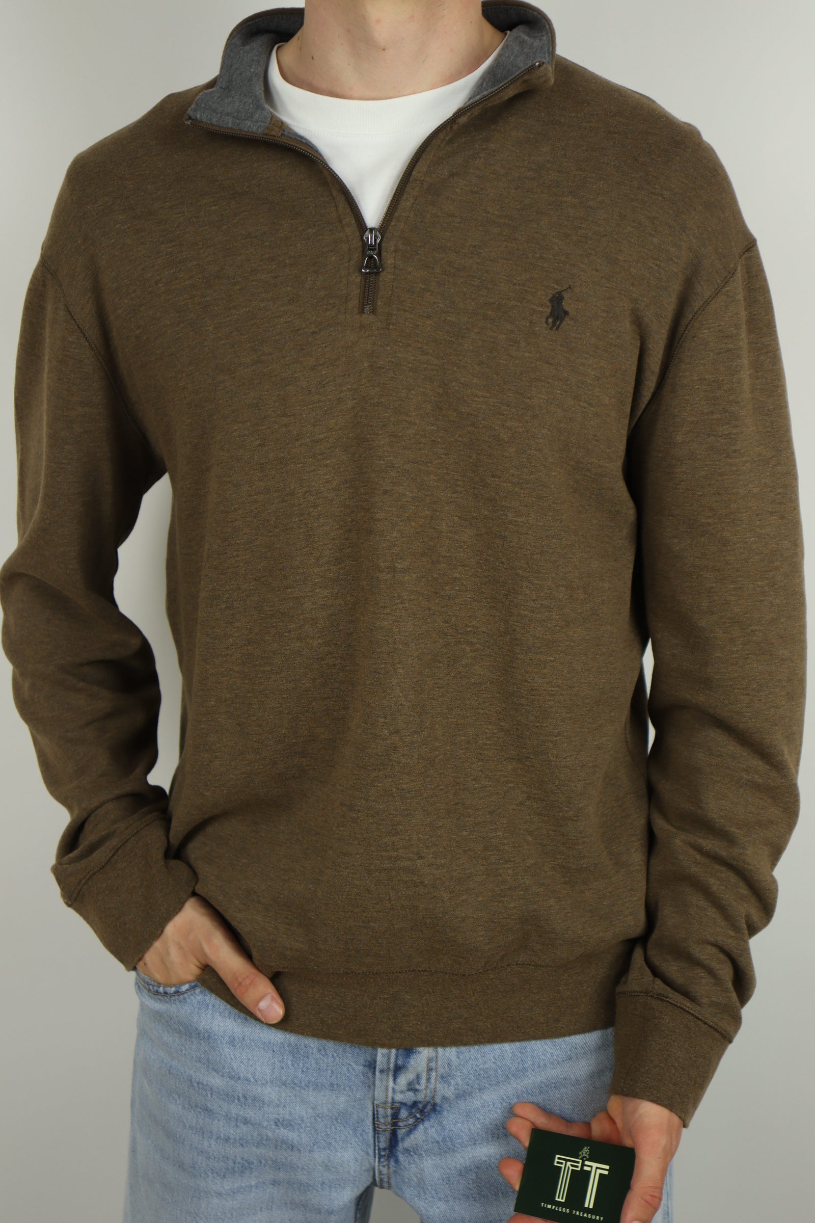 Ralph Lauren quarter zip - L