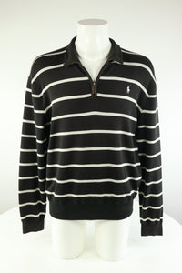 Ralph Lauren trui met kwart rits - L