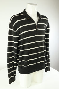 Ralph Lauren trui met kwart rits - L