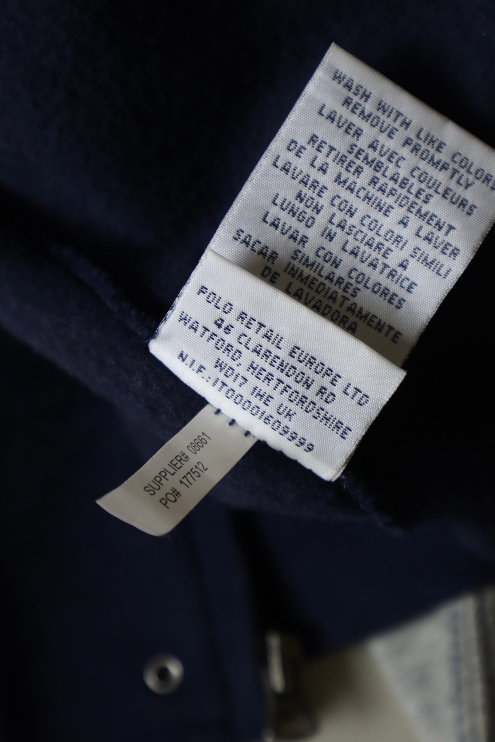 Ralph Lauren baseballjack - XXL