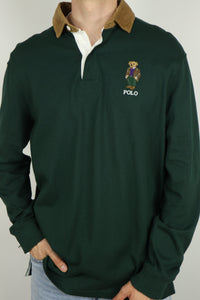 Ralph Lauren (rugby) polo shirt met lange mouw - L
