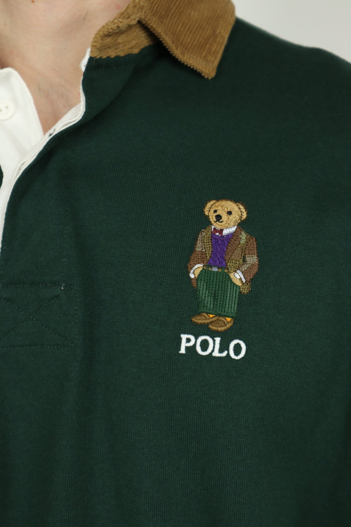 Ralph Lauren (rugby) polo shirt met lange mouw - L